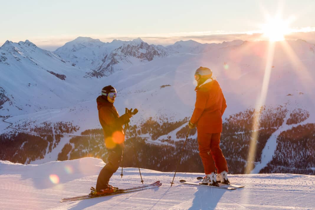 Skiing in Livigno